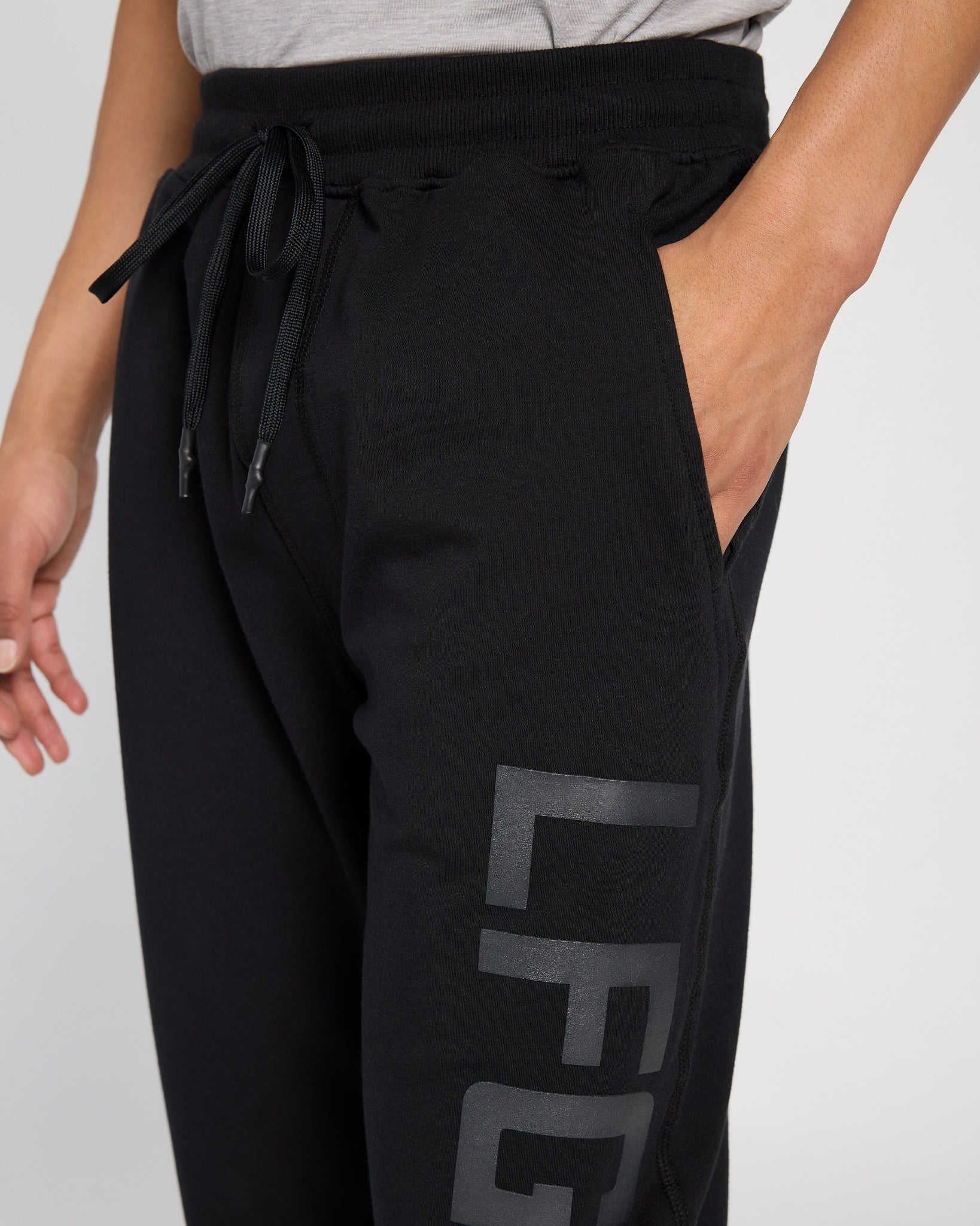 Black $|& LFG Graphic Endurance Jogger - SOF Full Front
