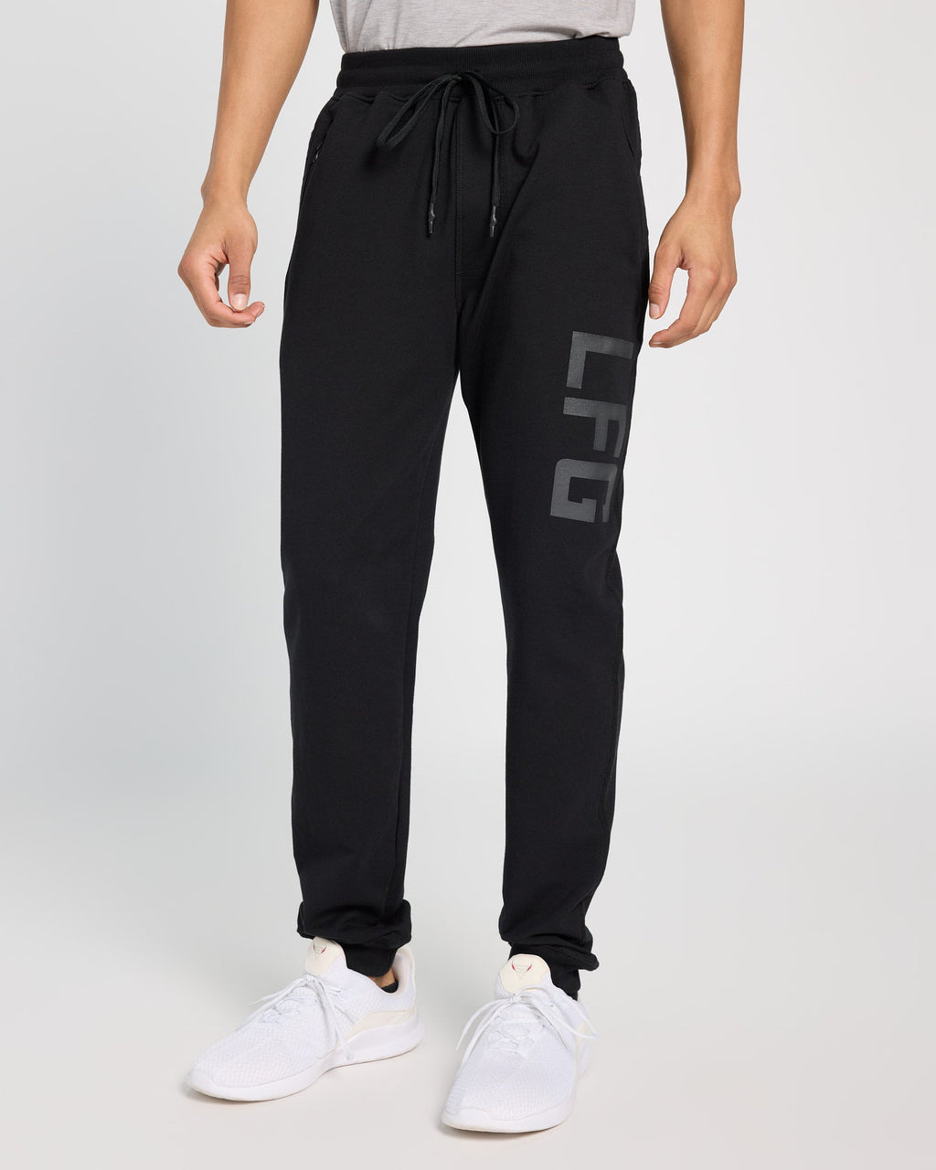 Black $|& LFG Graphic Endurance Jogger - SOF Front