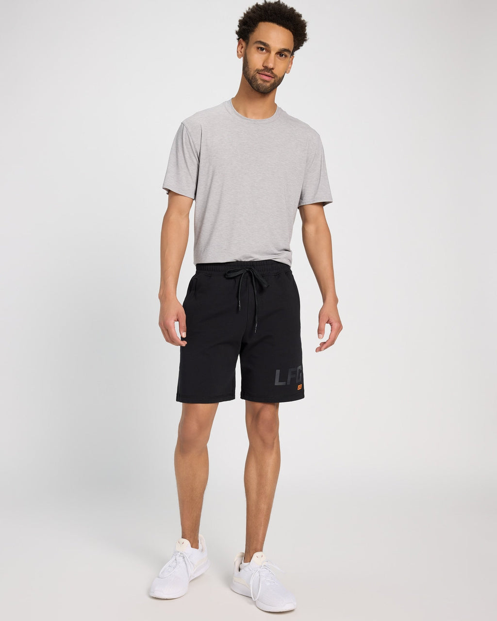 Black $|& LFG Graphic Endurance Knit Short - UGC On Fig